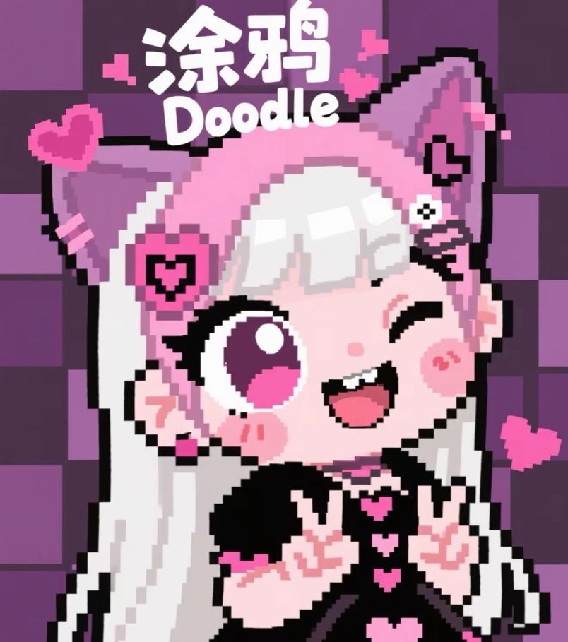 涂鸦Doodle半RP角色扮演 Logo