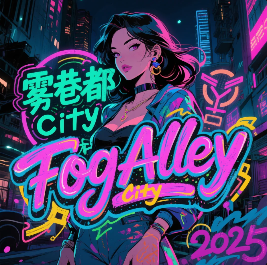 雾巷都 FogAlley City 半RP服务器 Logo